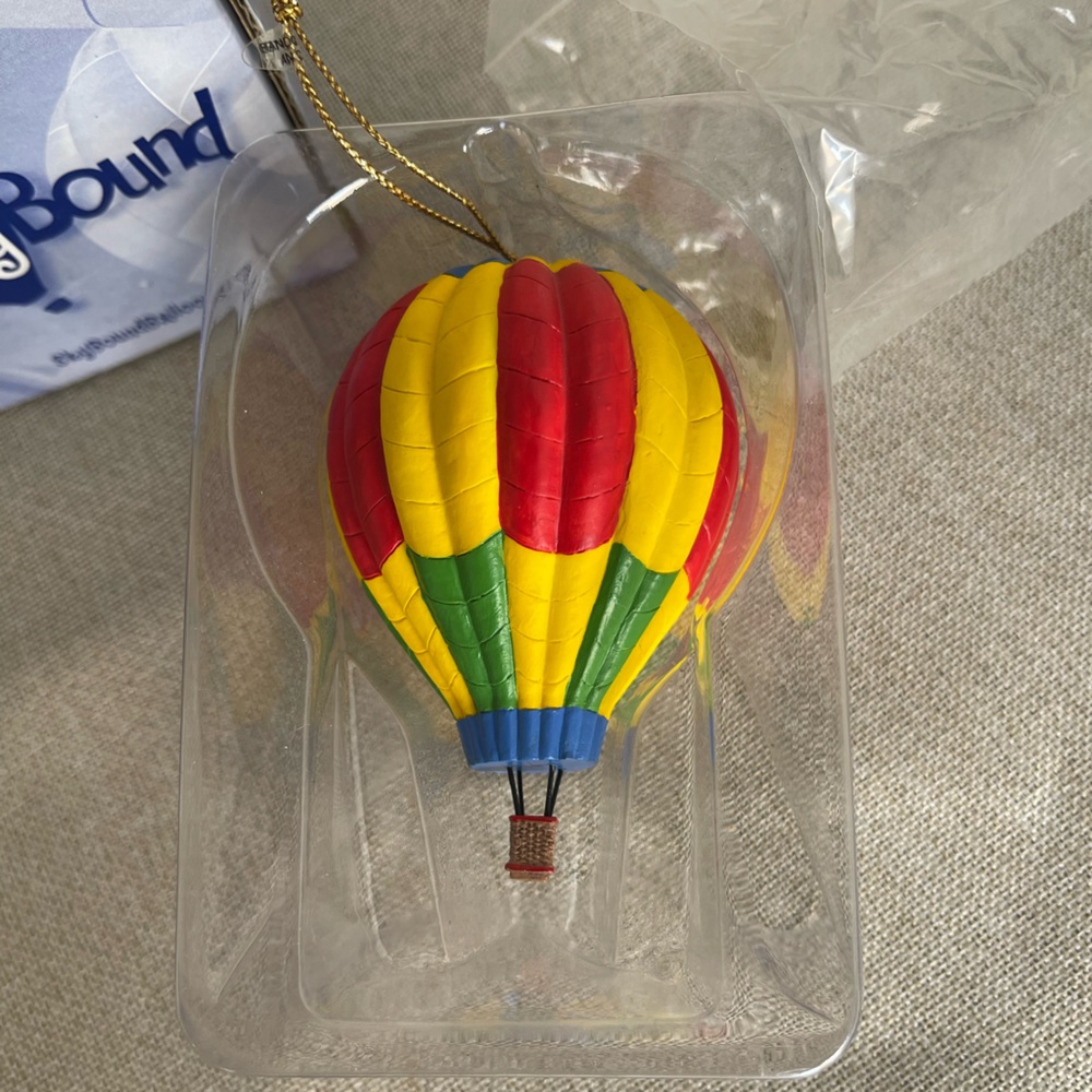 Sky Bound  Hot Air Balloon Ornaments